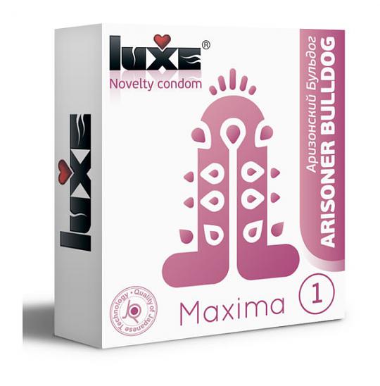 Презервативы Luxe Maxima White Аризонский Бульдог