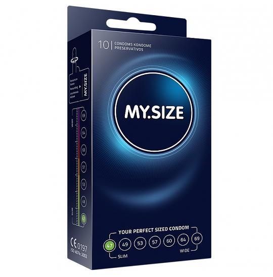 Презервативы Mysize Германия №10 размер 47 (ширина 47mm)