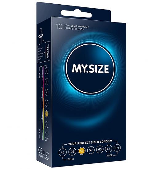 Презервативы Mysize Германия №10 размер 53 (ширина 53mm)