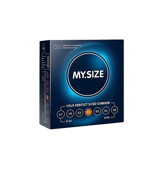 Презервативы Mysize Германия №3 размер 57 (ширина 57mm)