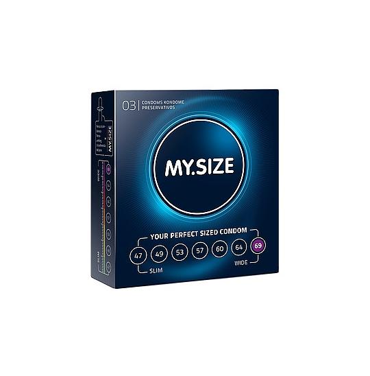 Презервативы Mysize Германия №3 размер 69 (ширина 69mm)