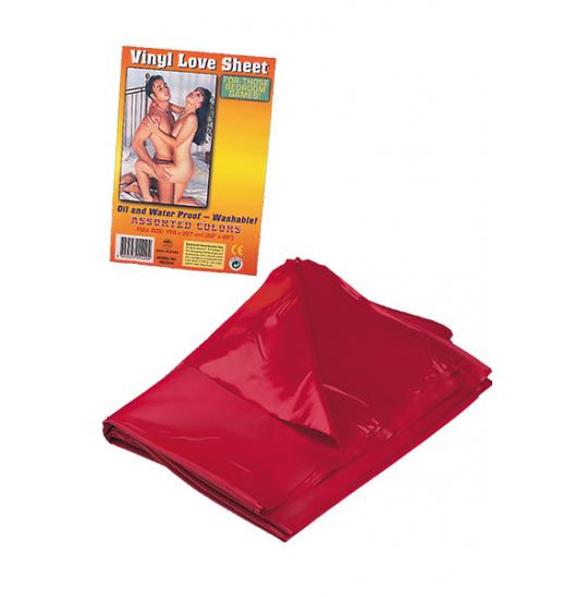 Простыня для любовных игр Стрела Амура цвет красный