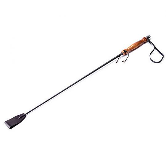 Стек с деревянной ручкой Денди цвет черный