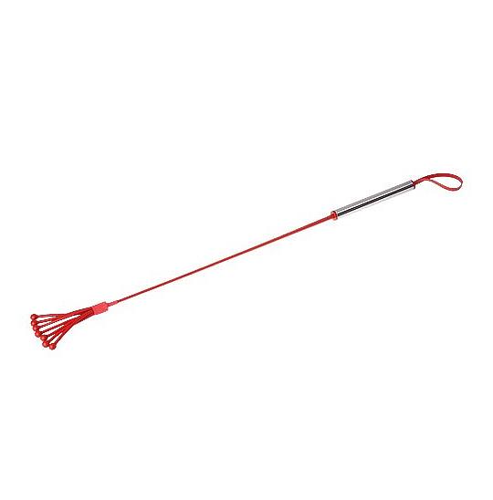 Стек с шариками и хромированной рукоятью цвет красный