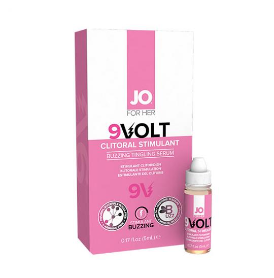 Стимулятор клитора сыворотка Jo 9volt arousing tingling serum 5мл
