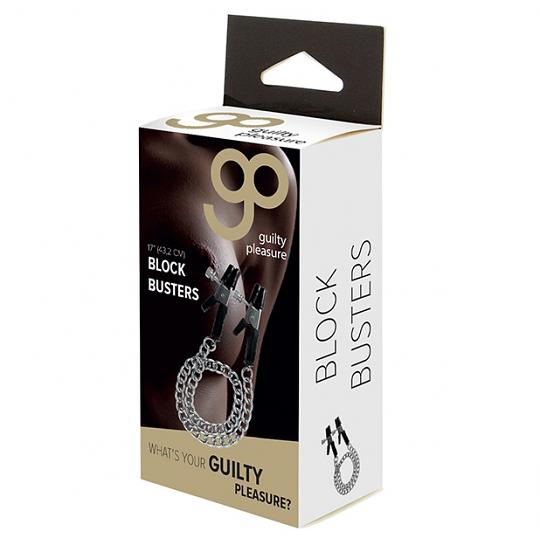 Стимуляторы для груди Gp Block Busters Nipple Clamps цвет белый