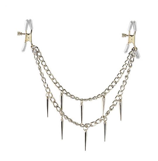 Стимуляторы-массажеры для груди Ожерелье цвет желтый