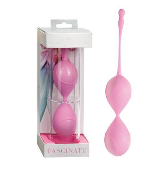 Вагинальные шарики Vibe Therapy Fascinate Pink цвет розовый