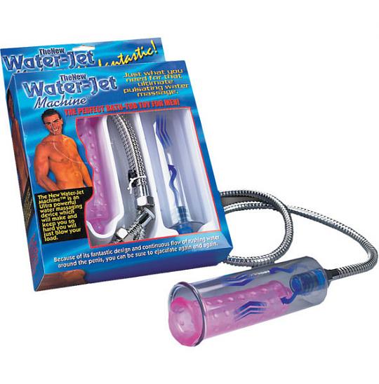Вакуумный массажер для мужчин Water Jet Machine цвет белый