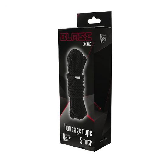 Веревка 5 м черная
