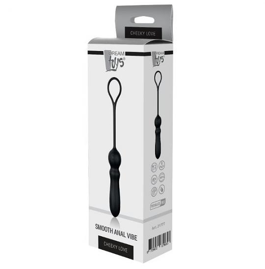 Вибратор Cheeky Love Smooth Anal Vibe Black цвет черный