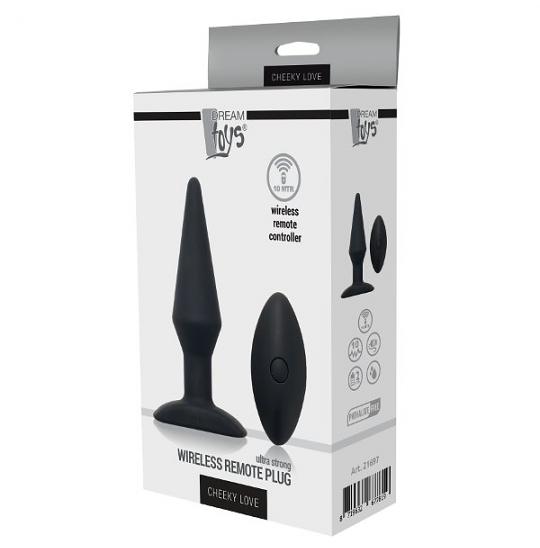 Вибратор Cheeky Love Wireless Remote Plug цвет черный