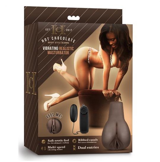 Вибратор для мужчин-вагина Hot Chocolate Doggy Style Deanna