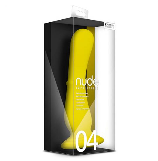 Вибратор Nude Impressions Vibe Yellow цвет желтый