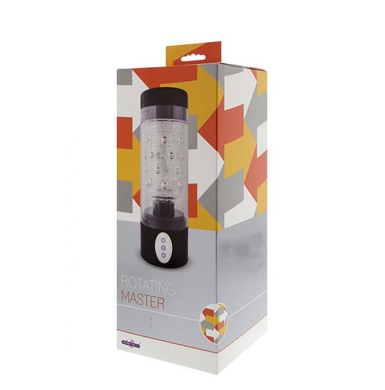 Вибромассажер для мужчин Rotating Master цвет белый