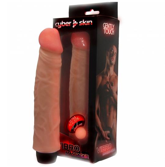 Вибромассажёр неоскин с пробником цвет телесный