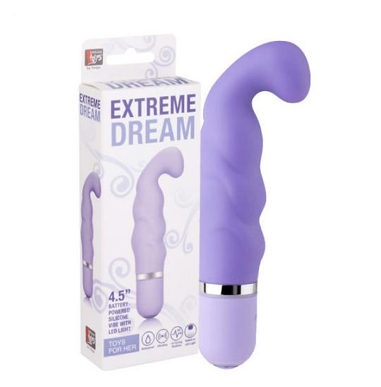 Вибромассажер-фаллоимитатор Extreme Dream цвет фиолетовый