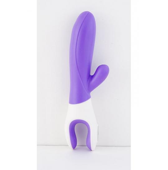 Вибромассажер-фаллоимитатор Пурпурный луч цвет фиолетовый