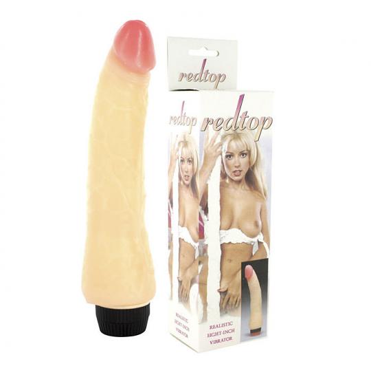 Вибромассажер-фаллоимитатор Redtop цвет телесный
