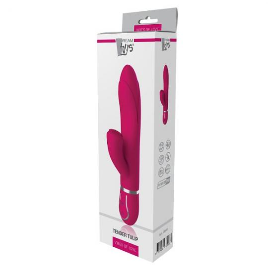 Вибромассажер-фаллоимитатор Tender Tulip