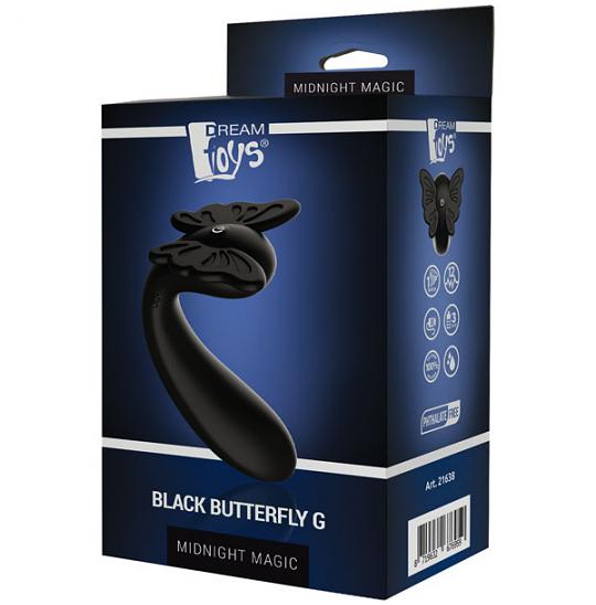 Вибромассажер-клиторальный стимулятор Black Butterfly G цвет черный