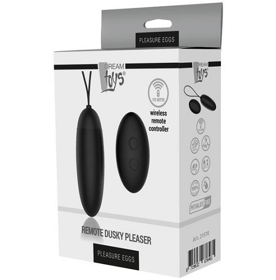 Вибромассажер-клиторальный стимулятор Remote Dusky Pleaser цвет черный