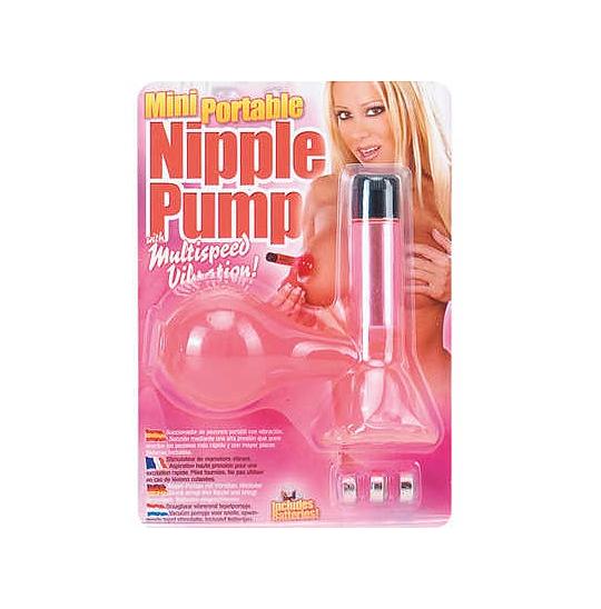 Вибропомпа для сосков розовая цвет розовый