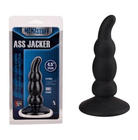 Анальный массажер Menzstuff Ass Jacker 12см цвет черный