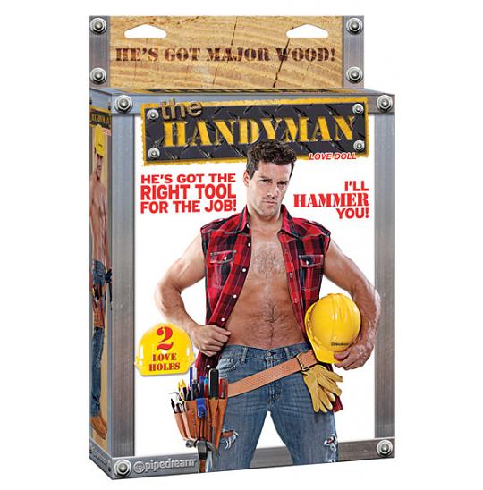Секс кукла мужская Handyman цвет телесный