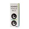 Цепочка шариков для массажа Domino Metallic balls - silver цвет белый цена 2541 руб
