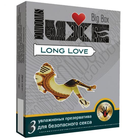 Презервативы Luxe Big Box №3 Long Love