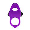 Вибромассажер-клиторальный стимулятор, кольцо цвет фиолетовый цена 1694 руб