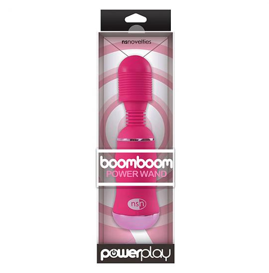 Вибратор Powerplay Boomboom Power Wand pink цвет розовый