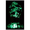 Массажер для анальной стимуляции из стекла Firefly Glass Plug Small Clear цвет зеленый цена 3299 руб