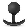 Массажер для анальной стимуляции Luxe Wearable Vibra Plug Black цвет черный цена 2677 руб