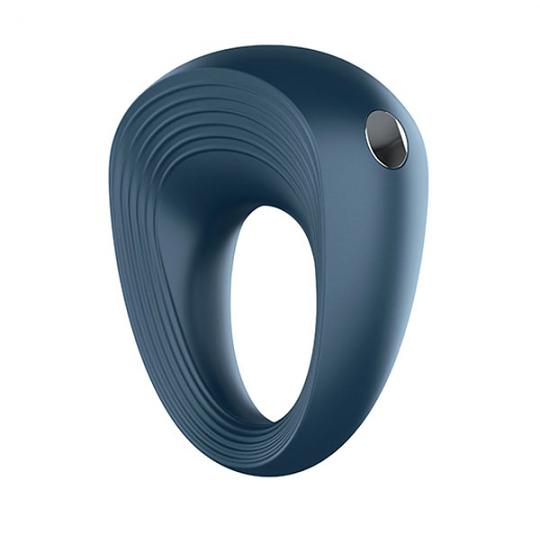 Вибромассажер-клиторальный стимулятор кольцо Satisfyer Vibro Ring Blue цвет синий
