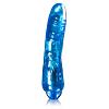 Вибромассажер-фаллоимитатор Light Up blue цвет голубой цена 2857 руб